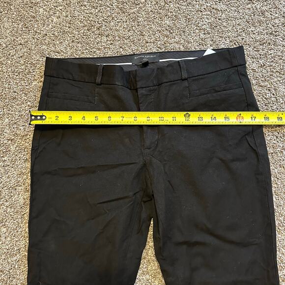 BANANA REPUBLIC Women's Mid-Rise Skinny Sloan Pant Size 8 In Black - Picture 4 of 9